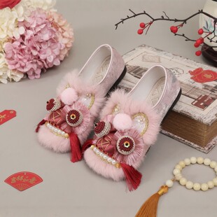 原创非遗虎头鞋女款民族风布鞋平底绣花鞋国潮春季单鞋