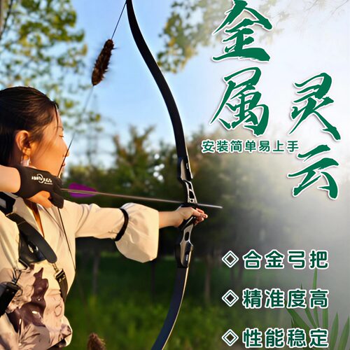 黑猎人金属灵云弓入门美式猎弓