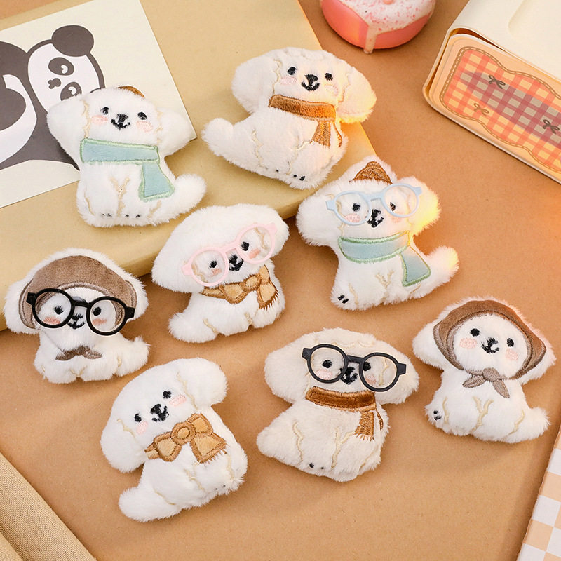 新款可爱卡通围巾小狗DIY配饰儿童服装鞋帽书包挂件鞋帽胸针辅料,饰品/流行首饰/时尚饰品新,其他DIY饰品配件,淘宝优惠券,粉丝福利购,淘宝优惠卷