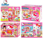 hello kitty凯蒂猫厨房玩具迷你电饭煲造型小冰箱仿真女孩过家家