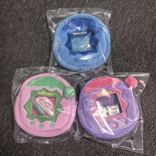 万代Tamagotchi拓麻歌子欢乐园系列毛绒玩具包包海洋 陆地 天空