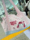 2025新款 单肩大容量行李袋轻便托特包可爱旅行包斜挎出行包