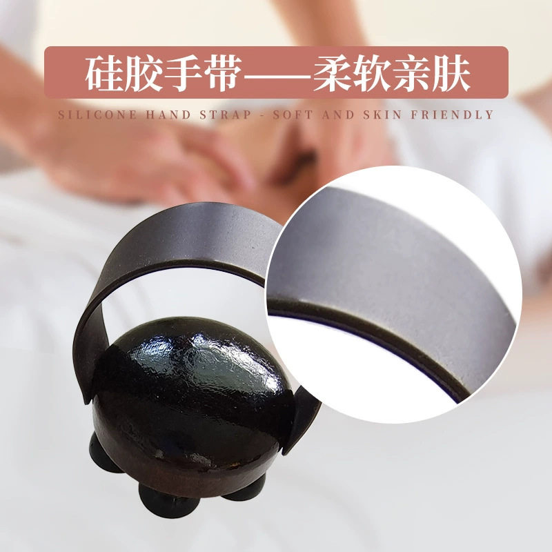 滚珠经络刷按摩穴位七滚珠揉腹部细腰小腿肌肉放松神器美体经络刷