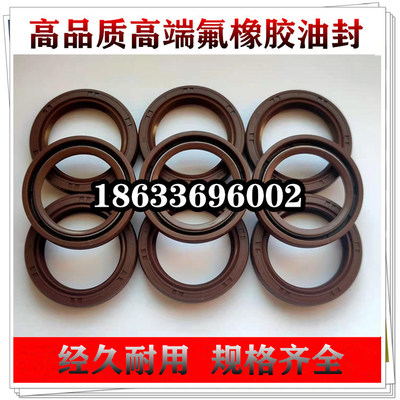 优质氟胶骨架油封耐高温耐酸碱密封件密封圈TC 50*70*8/10/12TGFB