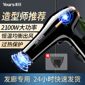 永日电吹风机家用大功率理发店不伤发廊专用风机冷热大风筒男女士