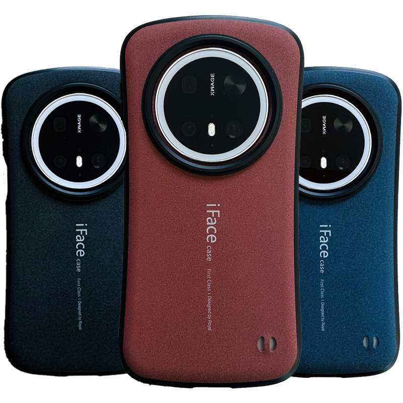 iFaceCase适用华为Mate70Pro手机壳防摔硅胶小蛮腰磨砂复古壳Mate70保护套加厚弧形壳全包mate70pro+硬壳男女