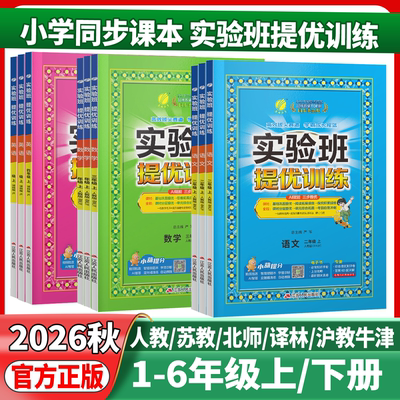 2026版实验班提优训练