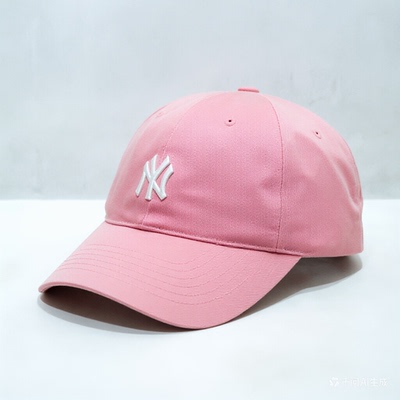 MLB韩国棒球帽子cp77NY洋基队软顶小标LA鸭舌帽潮防晒遮阳66百搭