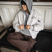 MRA男装 3M新雪丽MA1飞行员棉衣棒球服加厚防寒短款 保暖棉袄外套冬