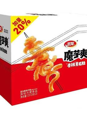 卫龙魔芋爽360g素毛肚网红零食香辣魔芋素肉豆干小面筋辣条