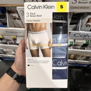 越南进口CK MEN`S BOXER BRIEF男士内裤三件装脆尖苏州开市客购
