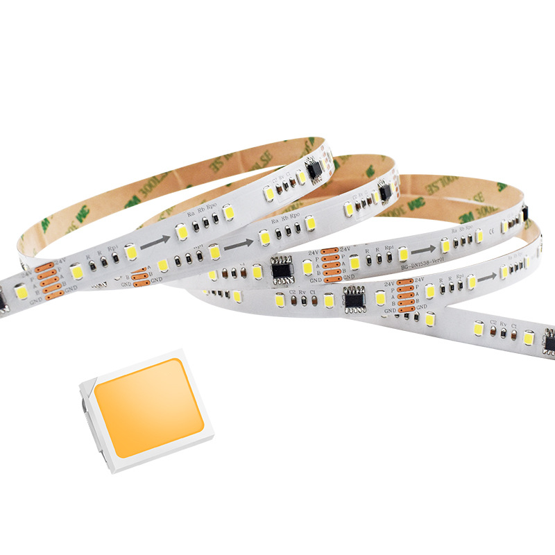 DMX512 单色幻彩灯条IC彩光灯120灯10段流水灯可编程流星追光灯带