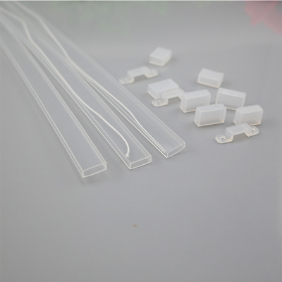 LED灯带硅胶套管适用8/10/12MM软灯条防水防尘硅胶条现货批发深圳