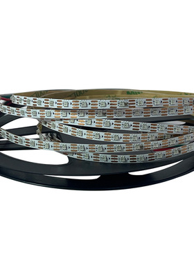 WS2812C-2020 4mm90 120 200灯RGB幻彩灯带汽车灯飞机模型灯条5V