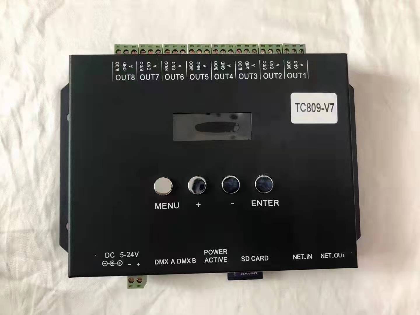 TC809-V7 幻彩控制器 WS2811 WS2801 麦爵士控制器
