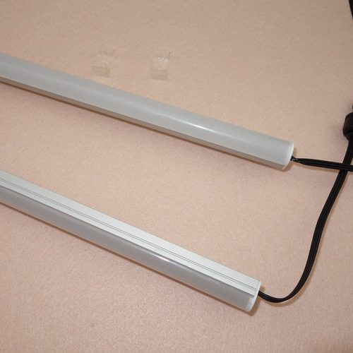 1m DC5V SK6812 WS2812B 像素灯管 5050 RGB 2027 铝槽 麦爵士