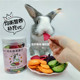 罐 综合蔬菜脆片兔子龙猫荷兰猪仓鼠零食兔兔补充营养蔬菜片100克