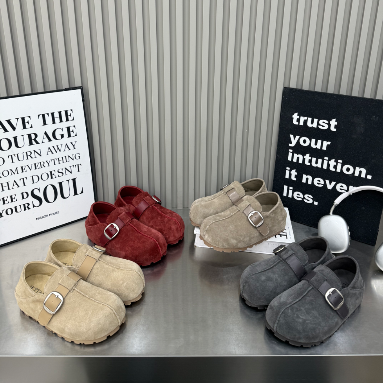 2026新款百搭休闲鞋复古面包真皮厚底增高勃肯鞋女轻便单鞋潮鞋景,女鞋,勃肯鞋/软木鞋,淘宝优惠券,粉丝福利购,淘宝优惠卷