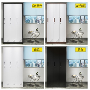 更衣柜员工柜寄存包柜宿舍鞋 柜钢制铁皮柜储物柜工厂碗柜换衣柜子
