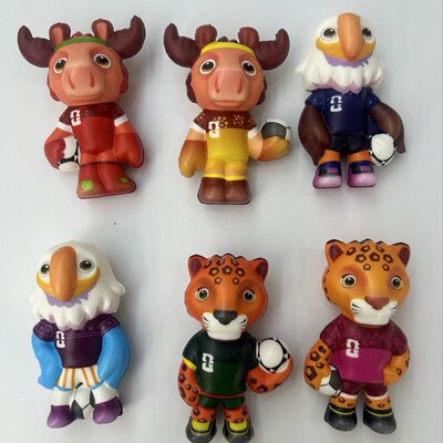 美加墨世界杯周边吉祥物克拉奇clutch梅普尔maple萨尤zayu捏捏乐