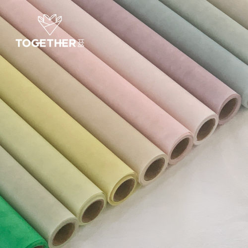 原创牛奶卷材鲜花包装纸防水