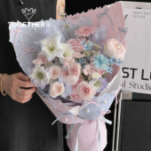 苁丛 纸渐 人造皱纹纸手工纸鲜花包装 水墨石纹纸 手揉纸