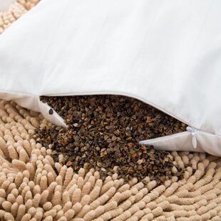 定性花草苦荞甜荞麦皮枕头全荞麦壳学生枕婴儿儿童枕 包邮