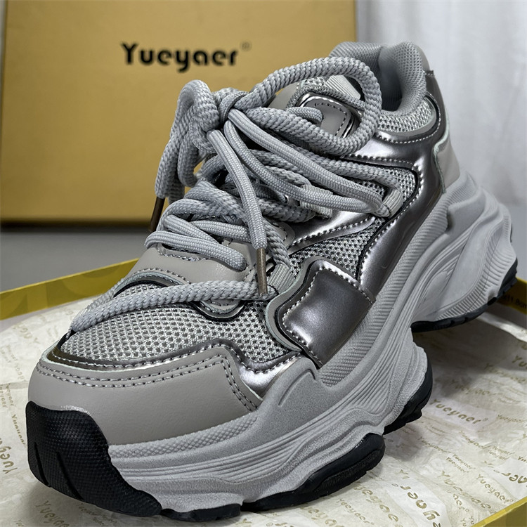 月芽儿撤柜复古老爹鞋女透气2026新款厚底增高松糕底休闲运动鞋子,女鞋,时尚休闲鞋,淘宝优惠券,粉丝福利购,淘宝优惠卷