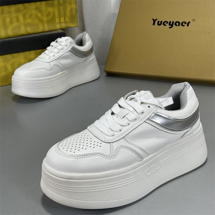 月芽儿断码清仓牛皮小白鞋女2026早春厚底百搭软底轻便板鞋运动鞋,女鞋,德训鞋,淘宝优惠券,粉丝福利购,淘宝优惠卷