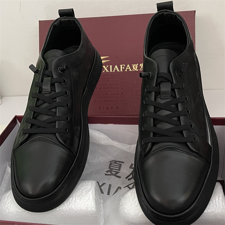 品牌男鞋专柜正品头层牛皮商务正常休闲皮鞋一脚蹬软底真皮驾车鞋
