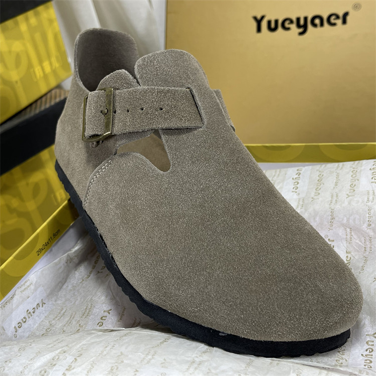 月芽儿商场同款磨砂皮勃肯鞋女豆豆鞋乐福鞋女复古休闲软底勃肯鞋,女鞋,勃肯鞋/软木鞋,淘宝优惠券,粉丝福利购,淘宝优惠卷