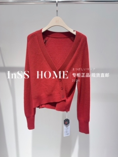 【下单改价】CAREFREE卡芙芮26春国内代购20204012红色针织衫659