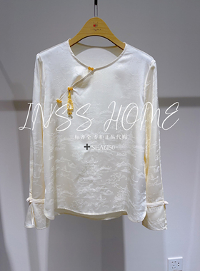 卡芙芮2024秋国内专柜代购4C201004新中式长袖上衣539