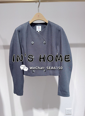 卡芙芮专柜正品 国内代购 2025春时尚双排扣短款外套5A125122-639