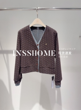 拍下改价CAREFREE卡芙芮2025冬装新款5D125105休闲V领短外套559元