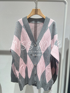 代购 6243136530 24秋款 针织开衫 799 长袖 Mixmax美姿宝莲国内正品