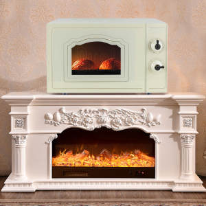 帝而/DUAL复古迷你家用台式独立式DIK22-P微蒸料理微波炉