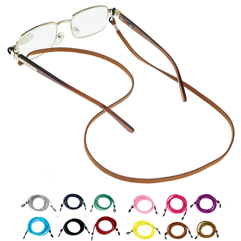 眼镜配件防滑眼镜绳挂绳眼镜带运动绳子 麓皮布绳一件包邮 百搭