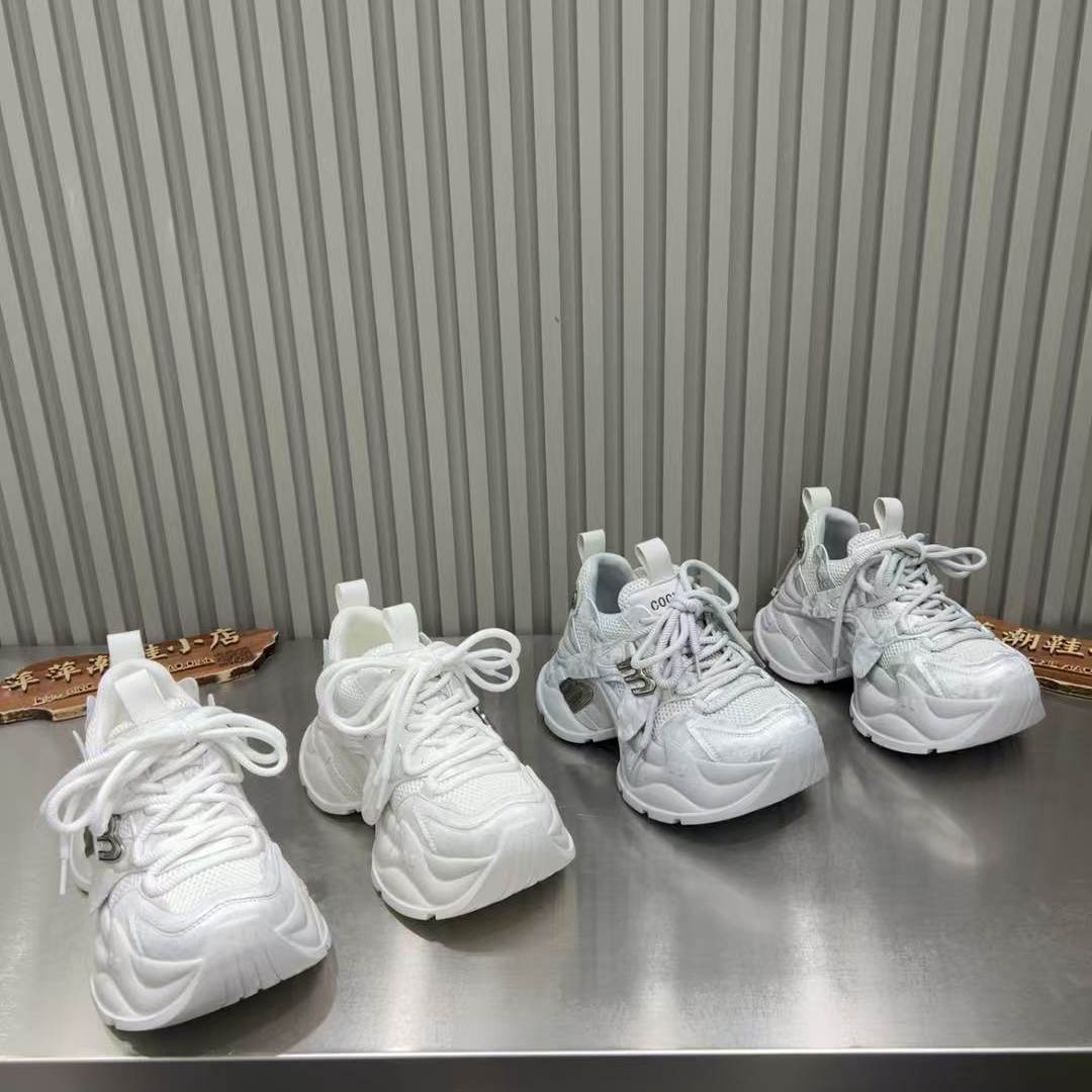 2026新款网红爆款松糕底老爹鞋四季百搭增高休闲鞋舒适透气女鞋林