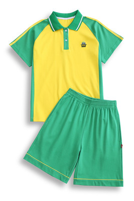 番禺区公办小学校服纯棉夏装短袖