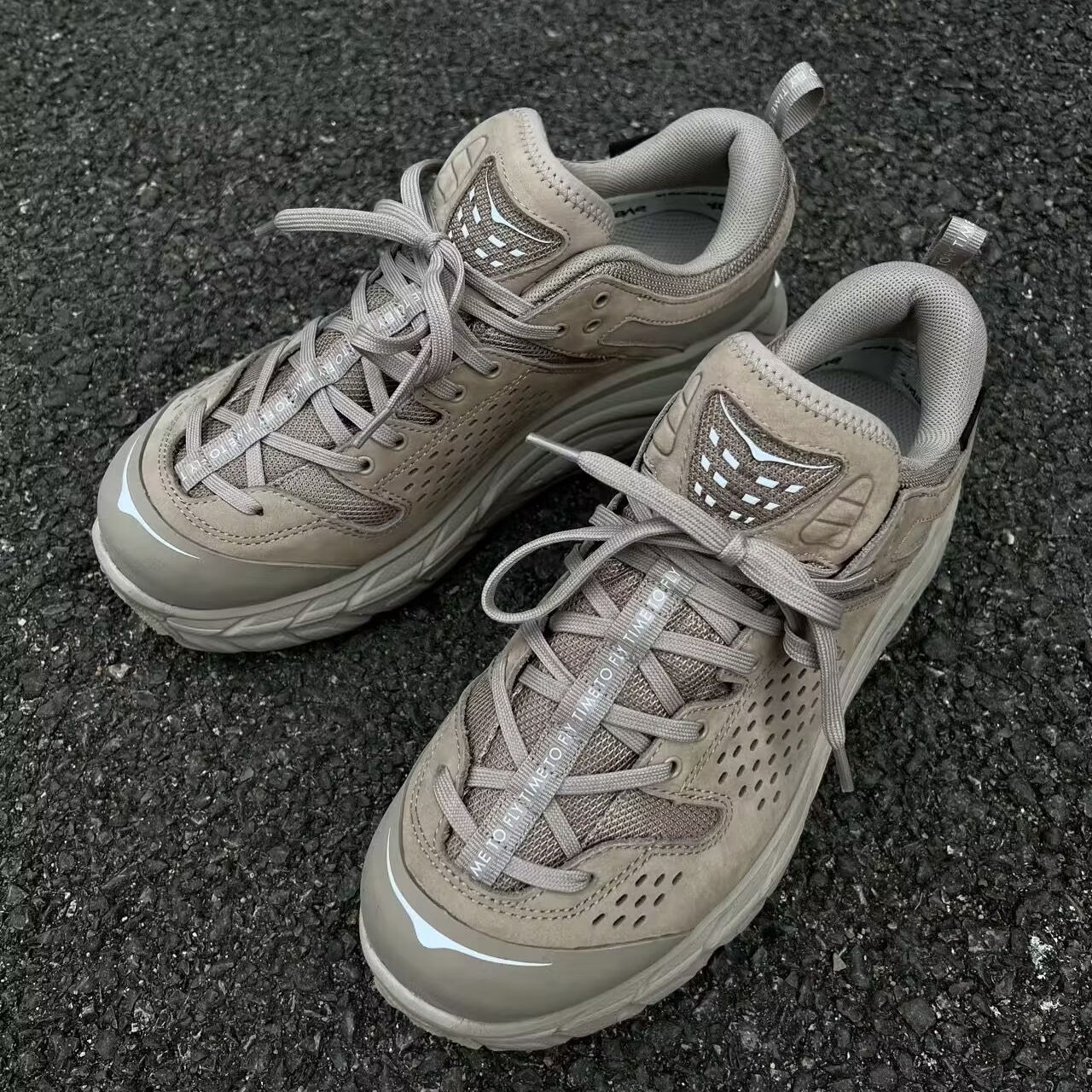 HOKA tor ultra low托亚男女户外越野露营防水防滑透气徒步登山鞋