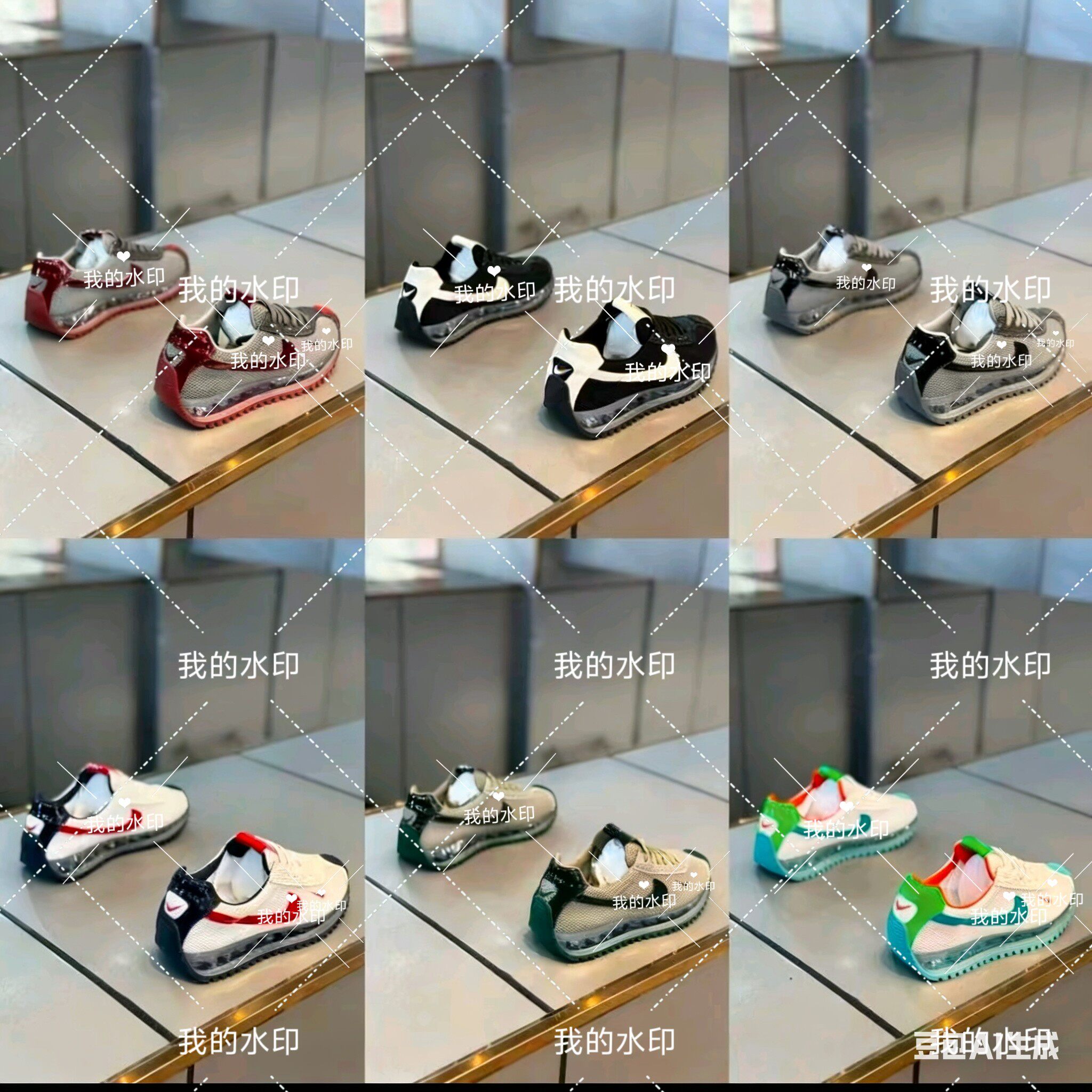 正品潮牌官方0001男鞋新款夏夏季休闲运动鞋男厚底老爹鞋百搭快手