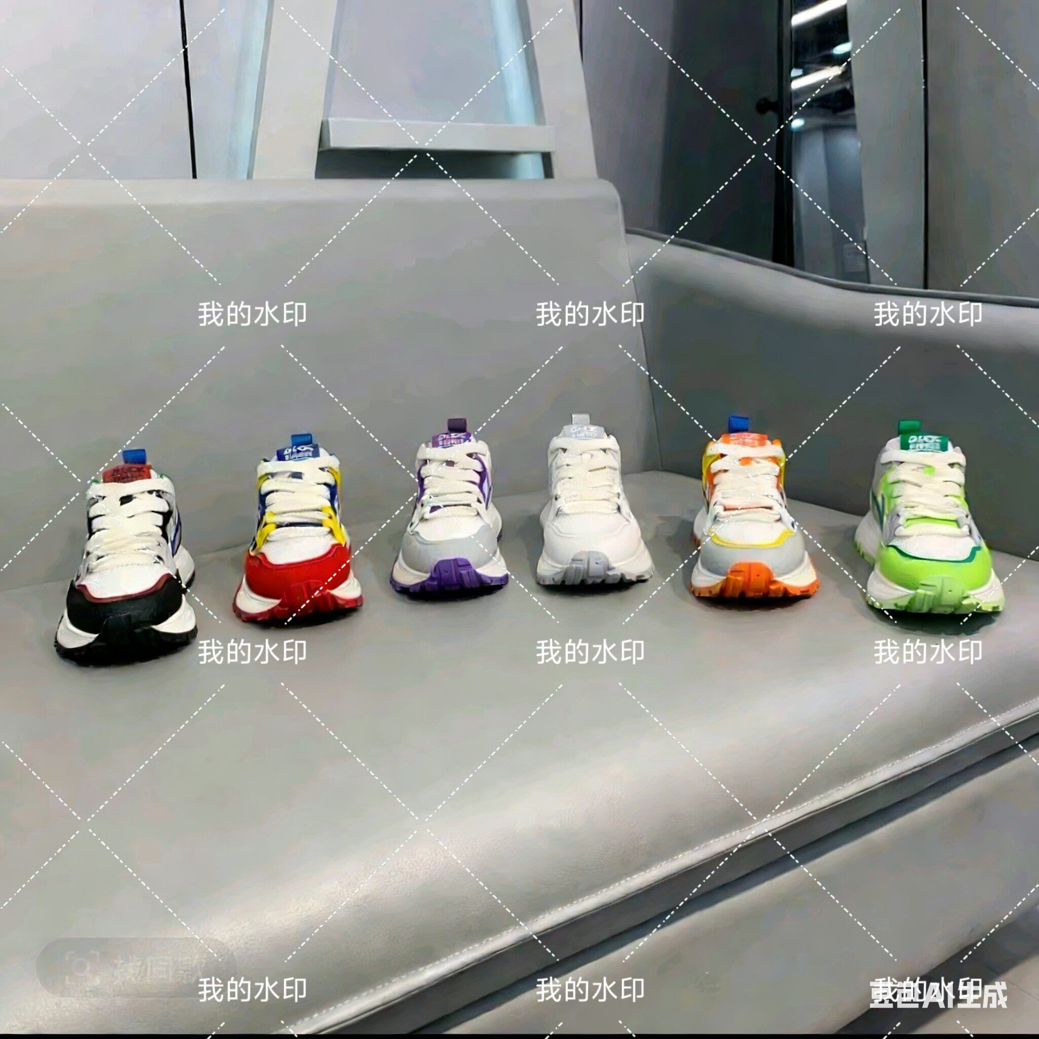 正品潮牌官方0001 新款夏夏季休闲运动鞋男厚底老爹鞋百搭抖音热