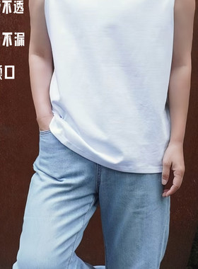 纯棉小领口小袖口不漏坎肩背心