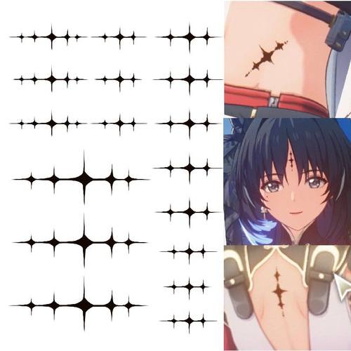 鸣潮漂泊者声痕纹身贴Rover男主女主手腕手臂 漫展COS定制防水