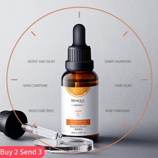 BIOAQUA Vitamin C Serum For Face Moisturizing Brightens Skin