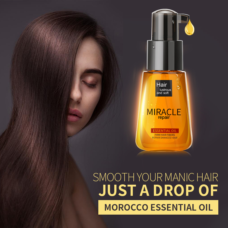 Morocco Argan Oil Hair Anti Dry Rough 摩洛哥精油头发护理70ml 美发护发/假发 护发精油 原图主图