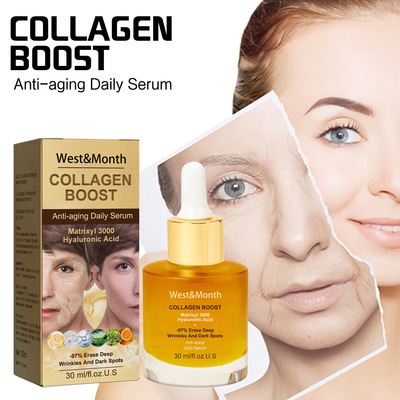 Collagen anti-wrinkle serum lightening spots hydrating boost