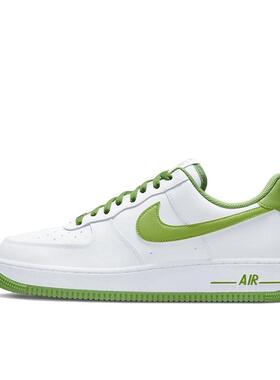 Nike/耐克 NIKE AIR FORCE 1 07 AF1 白绿女子板鞋DH7561-105