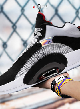 JORDAN Air Jordan XXXV GS AJ35 黑白红大童篮球鞋CQ9433-001